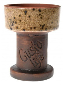 Чаша для кальяну Gusto Bowls Rook Brown - фото №1 Аромадим