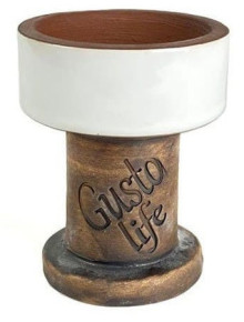 Чаша для кальяну Gusto Bowls Rook Білий - фото №1 Аромадим