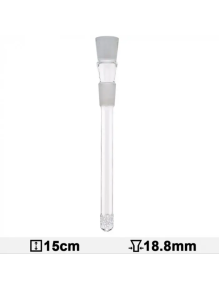 Чилум-адаптер з дифузором скляний D - 18.8мм, L - 15см - фото №1 Аромадым