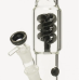 Бонг скляний Grace Glass Hammer Series H:38 ?:55/45mm SG:18.8mm - фото №3 Аромадим