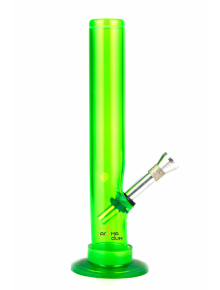 Бонг акриловий MIX Green - H: 20.3 cm - D: 40 cm - фото №1 Аромадим