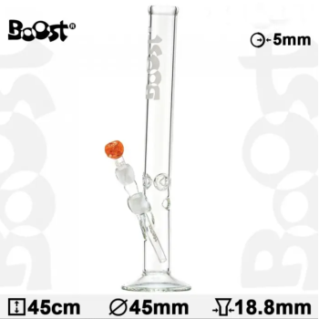 Бонг стеклянный BOOST Cane H:45cm-?: 45mm-SG:18,8mm - фото №1 Аромадым