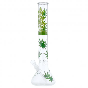 Бонг скляний HANGOVER Multi Leaf H:26cm- D:32mm