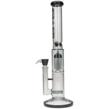 Бонг склянний Grace Glass Limited Edition Black Barrel Bong H:42cm D:55mm Socket:18,8cm TH:5mm