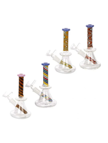 Бонг скляний Amsterdam Limited Edition Mixed Bubbler H:16 SG:14,5 d:25mm - фото №1 Аромадим