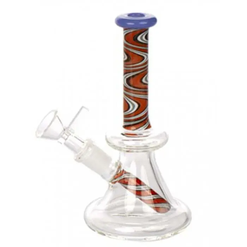 Бонг скляний Amsterdam Limited Edition Mixed Bubbler H:16 SG:14,5 d:25mm
