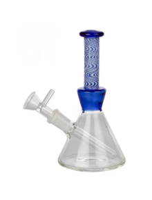 Бонг скляний Amsterdam Limited Edition Mixed Bubbler H:16 SG:14,5 d:50mm - фото №1 Аромадим