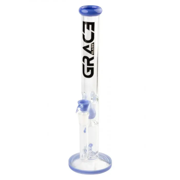 Бонг скляний Grace Glass Limited Edition Straight Blue
