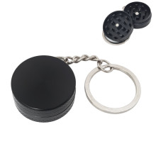 Металевий Гріндер Брелок "Keychain Grinders Black"