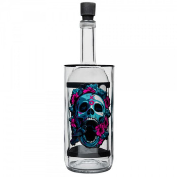 Бонг скляний водник "Skull" - фото №1 Аромадим