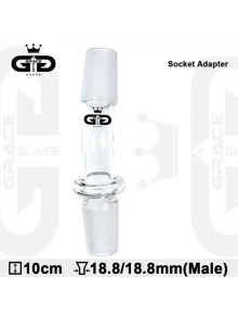 Адаптер Grace Glass I Socket Male SG:18.8mm to SG:18.8mm - фото №1 Аромадым