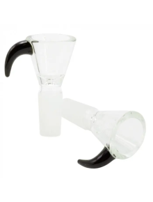 Відерце для бонгов Glass Bowl SG with Handle +3 mm Hole - SG:14.5mm - фото №1 Аромадим