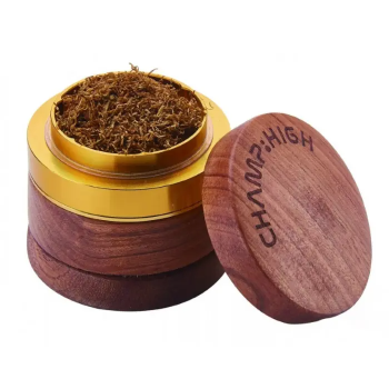 Гріндер деревяний CHAMP HIGH WOODEN GRINDER 60MM DL1