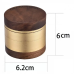 Гріндер деревяний CHAMP HIGH ROUND WOODEN GRINDER 62MM - фото №3 Аромадим