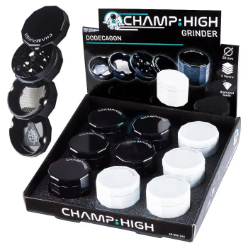 Гриндер пластиковый Champ CH HIGH DODECAGON 50MM GRINDER