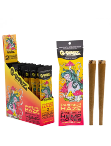 Конуси для самокруток G-ROLLZ - 2x Passion Haze Pre-Rolled Hemp Cones - фото №1 Аромадим