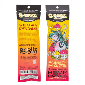 Конусы для самокруток G-ROLLZ - 2x Passion Haze Pre-Rolled Hemp Cones