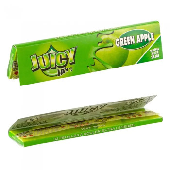 Бумага для самокруток King Size Juicy Jays Green Apple