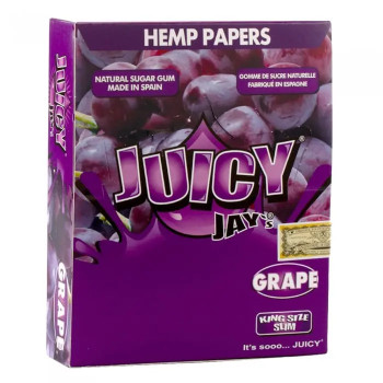 Папір для самокруток King Size Juicy Jays Grape