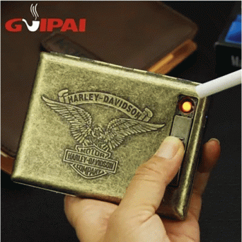 Портсигар с USB запальничкою Gipai - фото №1 Аромадим