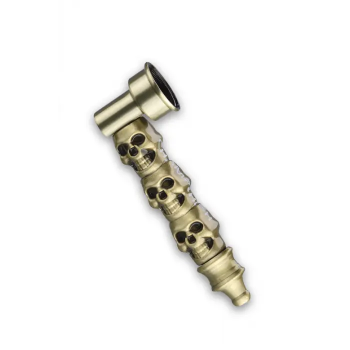 Металева трубка CHAMP HIGH SKULL METAL PIPE 8 CM