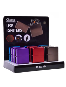 Запальничка Champ | USB lighters - фото №1 Аромадим