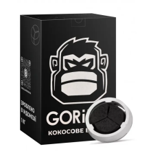 Вугілля кокосове для кальяна Gorilla Kalaud 1кг