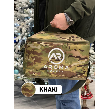 Сумка для кальяну Aroma Hookah Khaki 38 см - фото №1 Аромадим