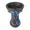 Чаша для кальяну Gusto Bowls Killa Bowl Black-Blue - фото №2 Аромадим