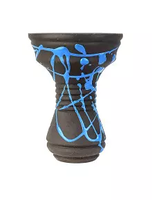 Чаша для кальяну Gusto Bowls Killa Bowl Black-Blue - фото №1 Аромадим