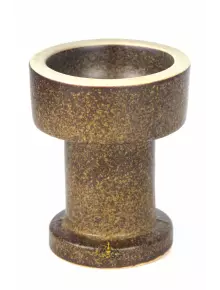 Чаша для кальяну Gusto Bowls Rook Glaze II Жовто-коричневий - фото №1 Аромадим