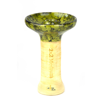 Чаша для кальяна 2x2Hookah Medium Lime - фото №1 Аромадым