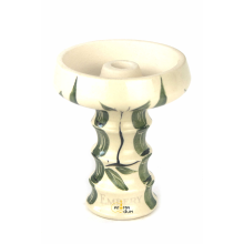 Чаша для кальяна Embery JS-Funnel Bowl Partially Glased White Bamboo