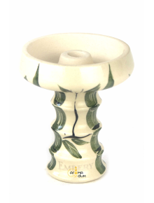 Чаша для кальяна Embery JS-Funnel Bowl Partially Glased White Bamboo - фото №1 Аромадым