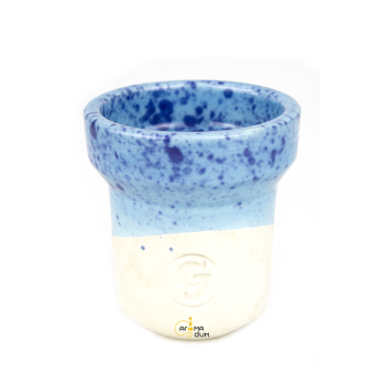 Чаша для кальяну GrynBowls Accent Blue Holes - фото №1 Аромадим