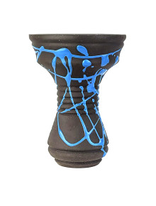 Чаша для кальяна Gusto Bowls Killa Bowl Black-Blue - фото №1 Аромадым