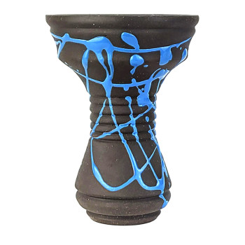 Чаша для кальяна Gusto Bowls Killa Bowl Black-Blue - фото №1 Аромадым