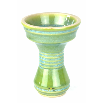 Чаша для кальяна Gusto Bowls Killa Bowl Glaze-Green - фото №1 Аромадым