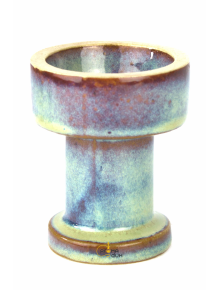 Чаша для кальяну Gusto Bowls Rook Glaze II Червоно-бірюзовий - фото №1 