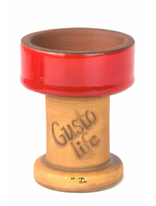 Чаша для кальяна Gusto Bowls Rook Красный - фото №1 Аромадым