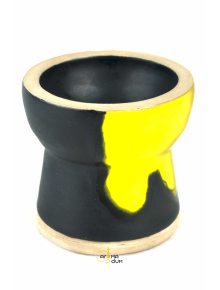 Чаша для кальяну Gusto Bowls Glaze Yellow - фото №1 Аромадим