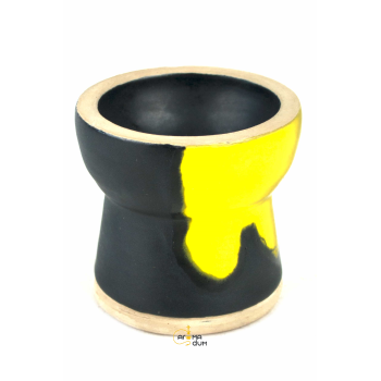 Чаша для кальяна Gusto Bowls Glaze Yellow - фото №1 Аромадым