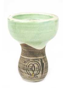 Чаша для кальяну Karma Fanel Green - фото №1 Аромадим