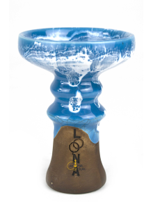 Чаша для кальяну Loona Crater (блакитний) - фото №1 