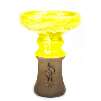 Чаша для кальяна Loona Crater (желтый) - фото №1 Аромадым