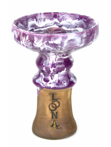 Чаша для кальяну Loona Crater (фіолетовий) - фото №1 
