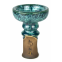 Чаша для кальяна Loona Meteor (зеленый ) - фото №6 Аромадым