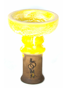 Чаша для кальяну Loona Meteor (жовтий) - фото №1 Аромадим