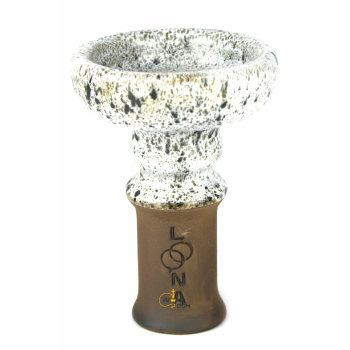 Чаша для кальяну Loona Meteor (білий) - фото №1 Аромадим