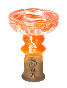 Чаша для кальяну Loona Meteor (помаранчевий) - фото №1 Аромадим